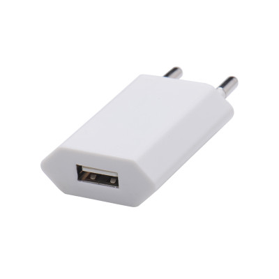 Network charger usb plug 1A white